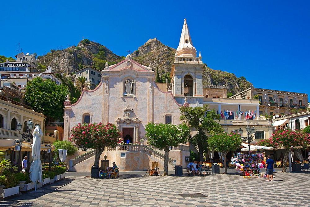 Casa Le Maioliche Apartman Giardini-Naxos Kültér fotó